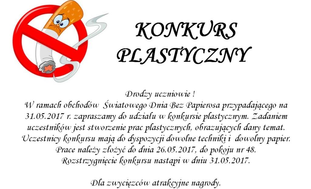 Konkurs Plastyczny ogłoszenie